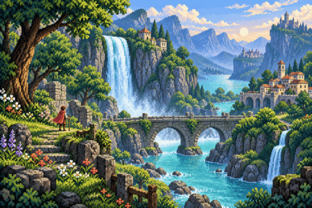 16-Bit Pixel Art