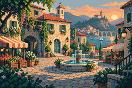 4-Bit Pixel Art