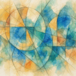 Abstract Pencil and Water Color Art :.