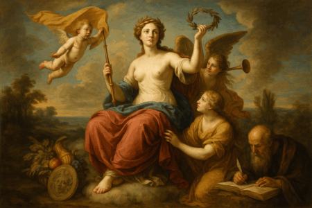 Allegorical painting