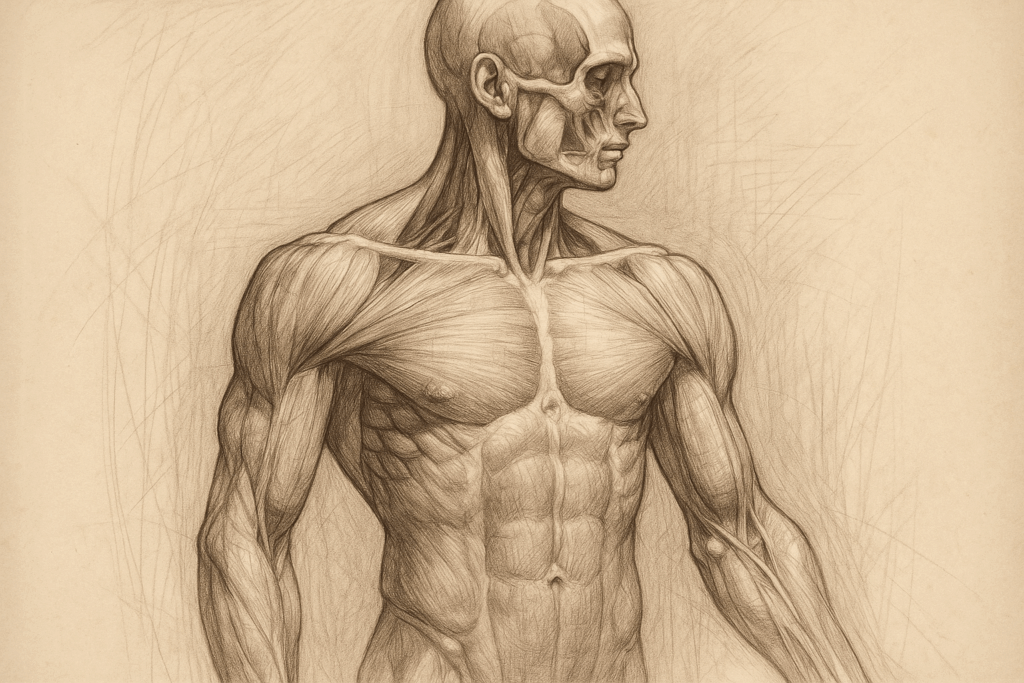 Anatomy Drawing :. - Art of AI