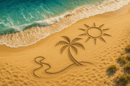 Beach Art :.