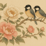 Bird-and-Flower painting