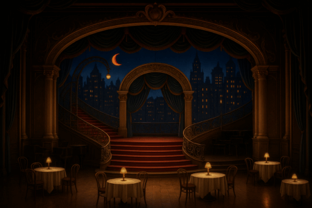 Broadway Stage Set Photograph :.