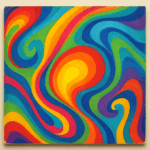 Colorful album art cover :.
