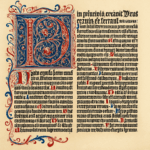 Gutenberg bible print :.