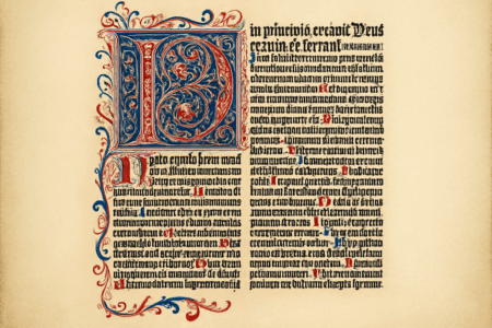Gutenberg bible print :.
