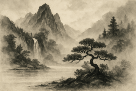 Ink Wash Painting