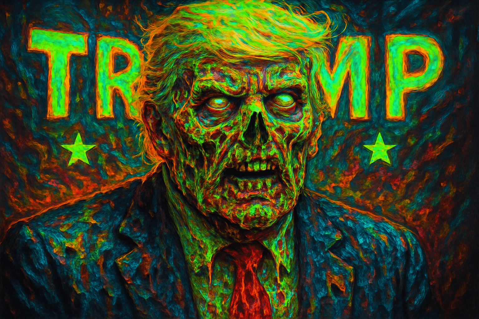Luminous Rotten Trumpism