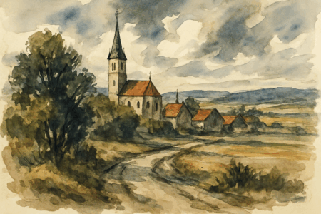 Modern European Ink Painting