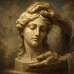 In time’s gentle hands, the plastic arts breathe. Here lies humanity’s sculpted heart, bridging mortals and eternal dreamscapes.