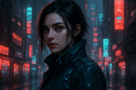 Realistic cyberpunk