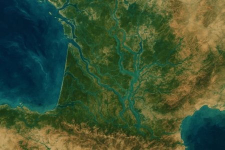 Satellite Image :.