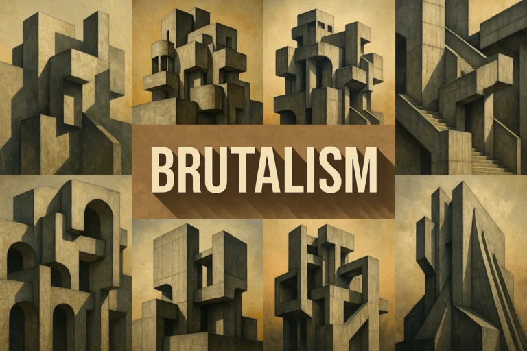 Brutalism — AOI archive illustration