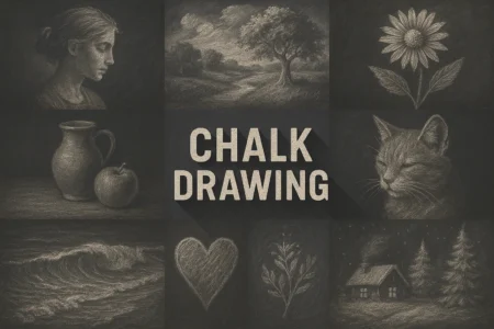 Chalk Drawing :.