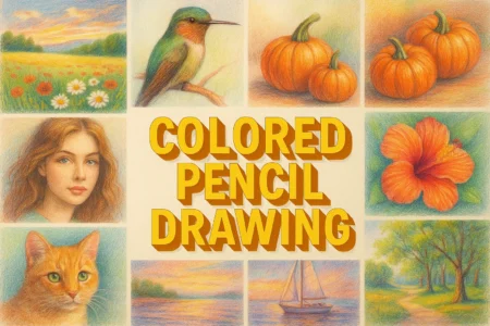 Colored Pencil Drawing :.