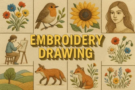 Embroidery Drawing :.