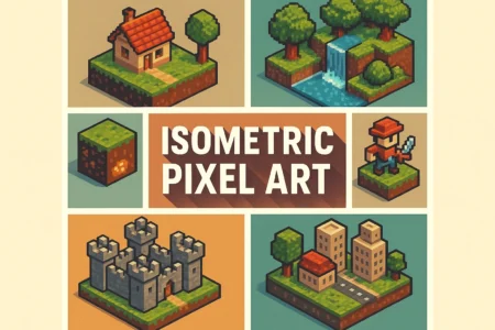 Isometric Pixel Art