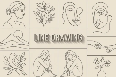 Line Drawing :.