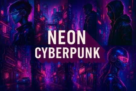 Neon cyberpunk