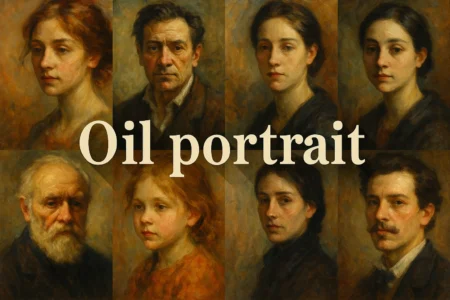 Oil portrait