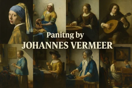 Painting by Johannes Vermeer :.
