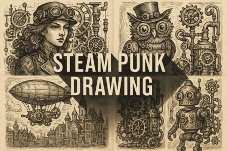Steam punk drawing