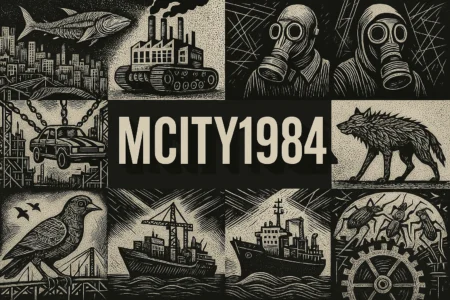 M-City: Stencils, Industrial Cities and Visual Scale