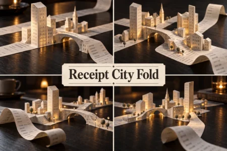 Receipt City Fold
