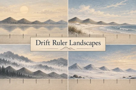 Drift Ruler Landscapes