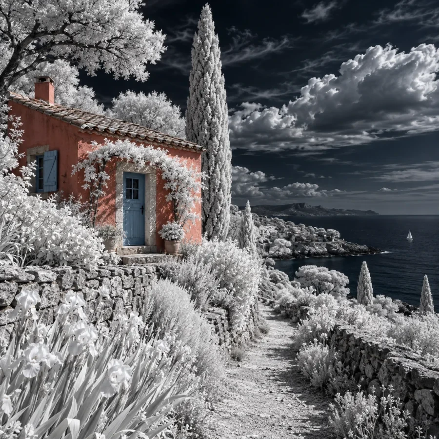 Infrared Photography source example from emergentmind