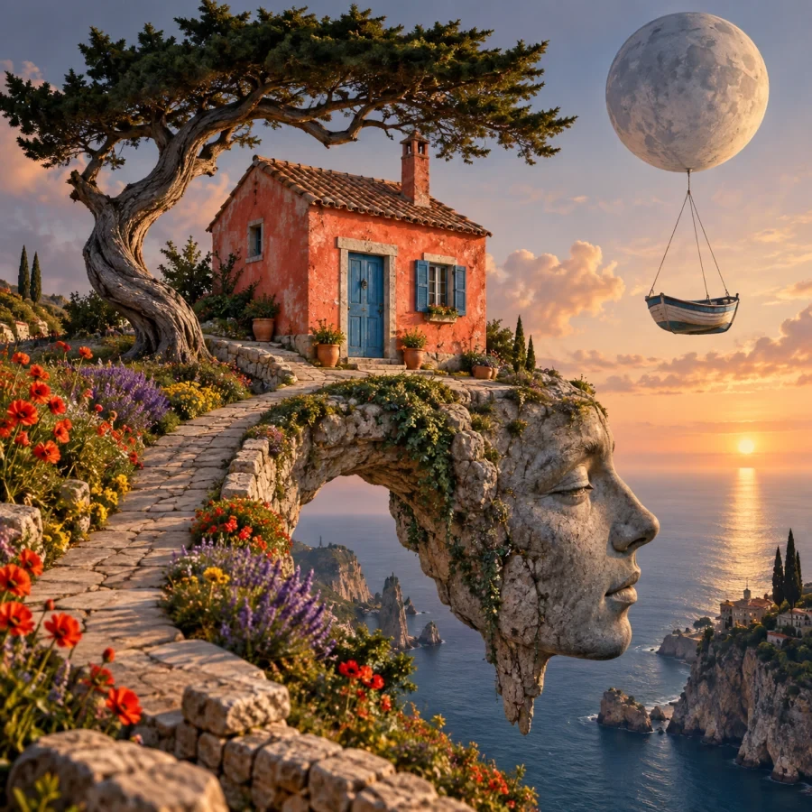 Surrealism source example from emergentmind
