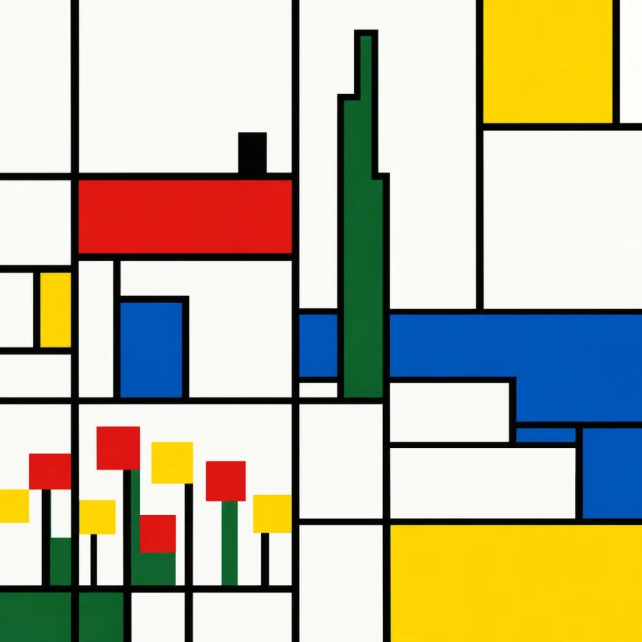 De Stijl source example from emergentmind