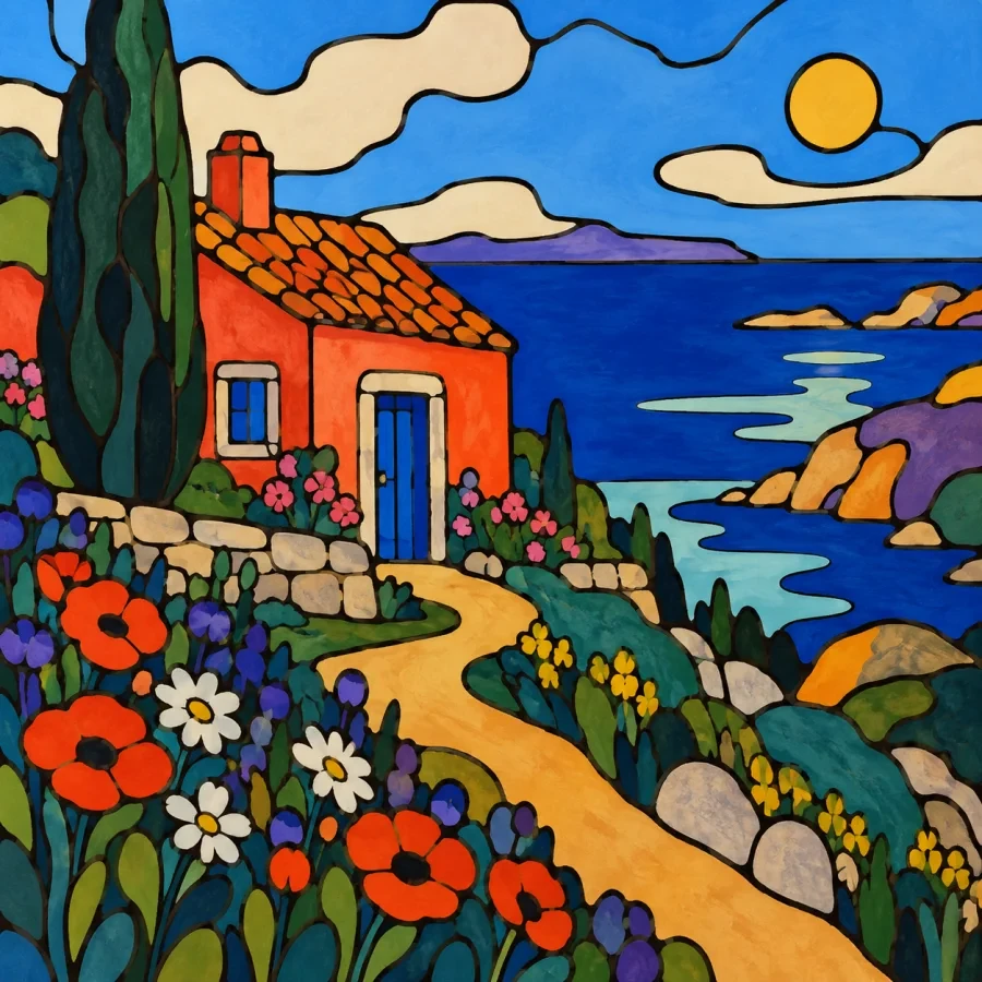 Cloisonnism source example from emergentmind
