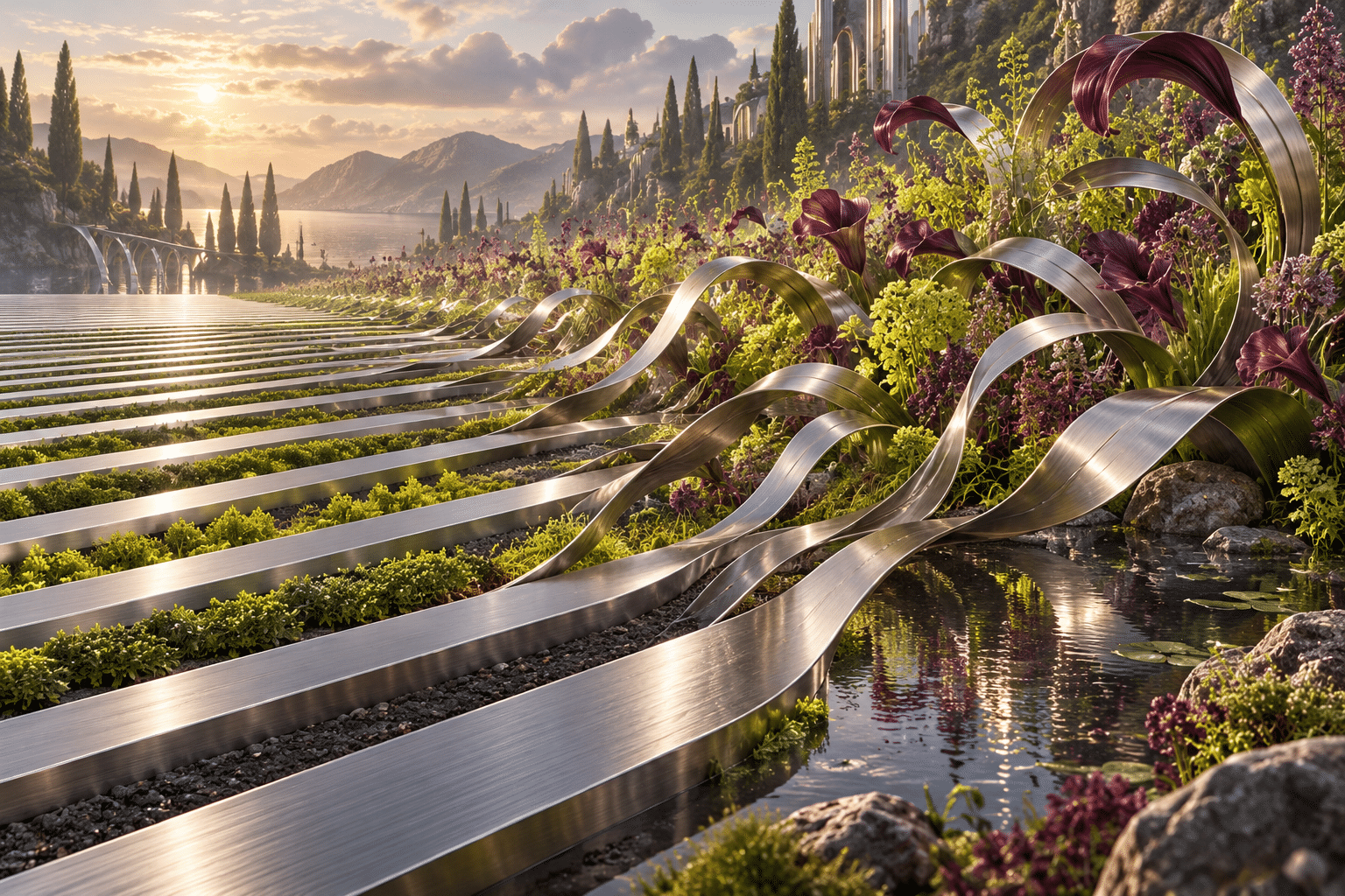 Entropy Ribbon Gardens