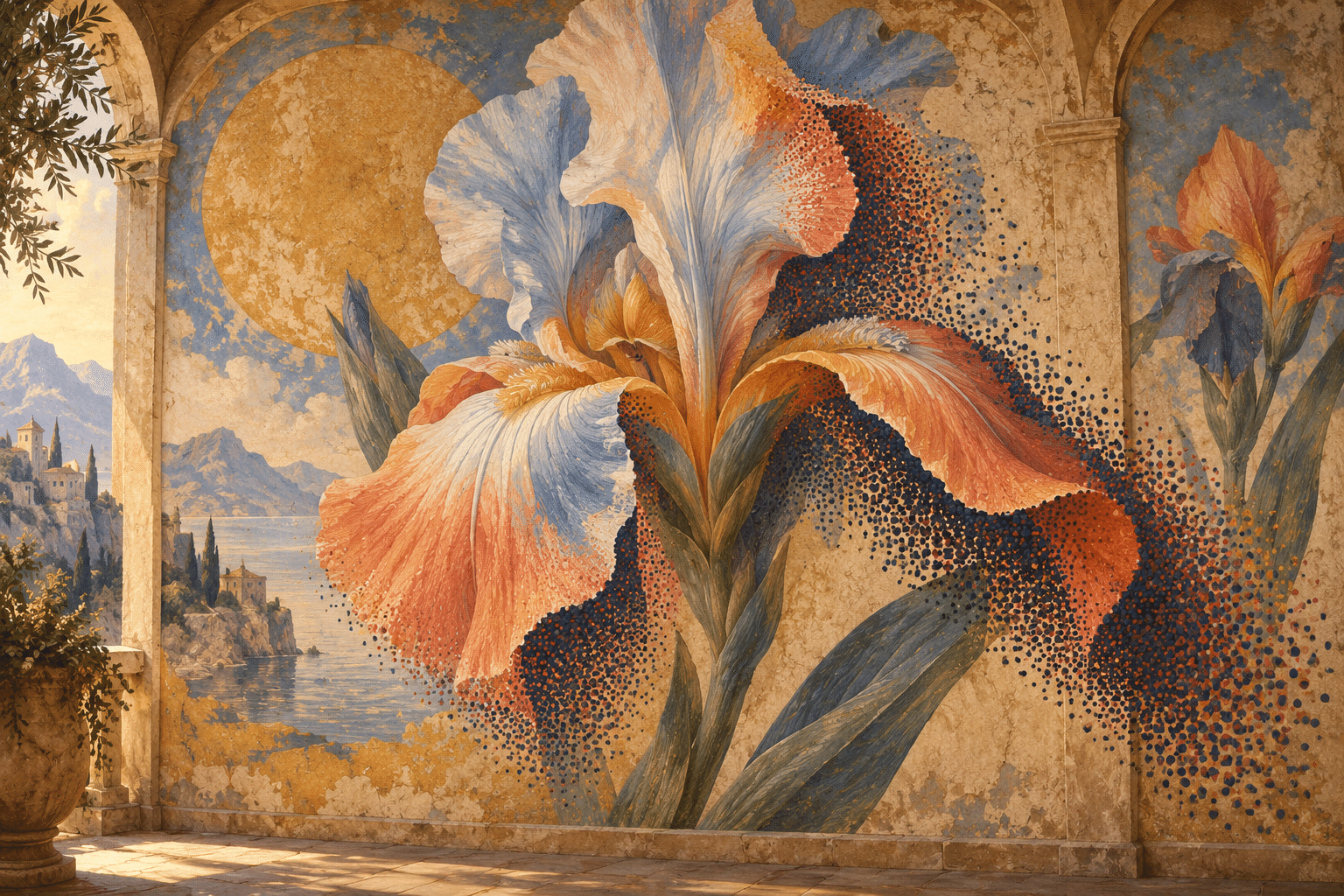 Dither Bloom Frescoes