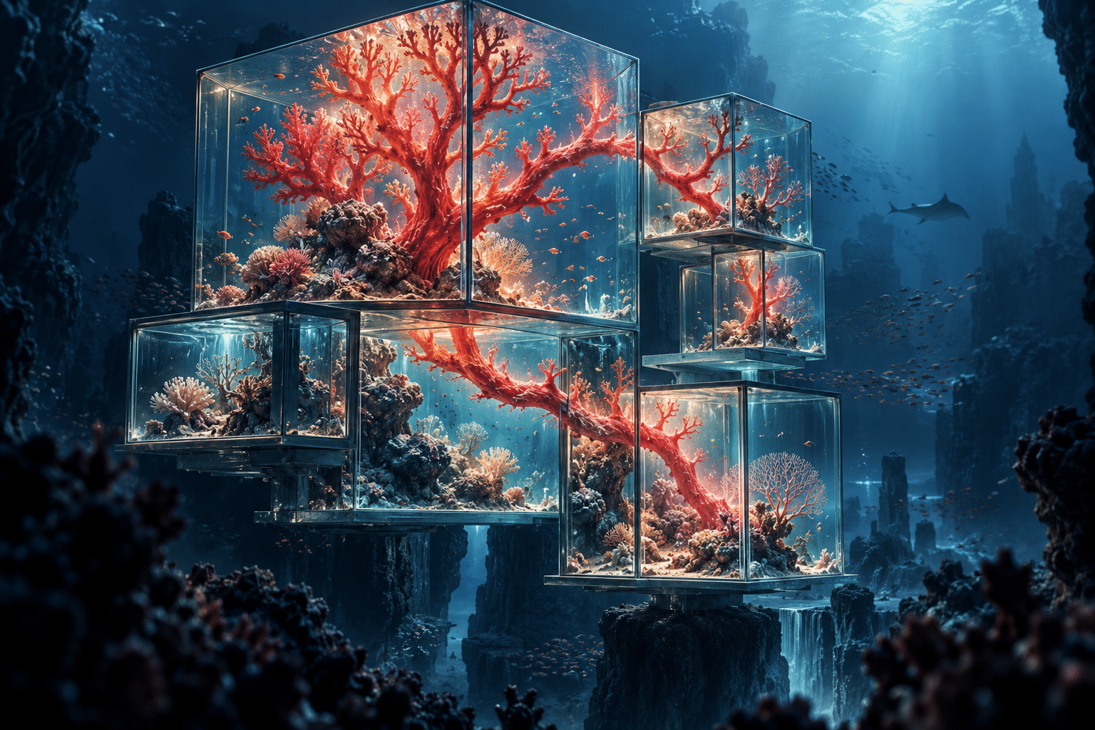 Snapshot Coral Rooms
