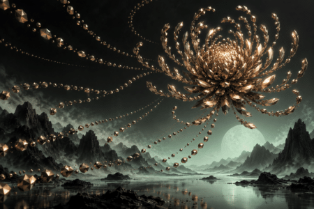Swarm Path Chrysanthemums