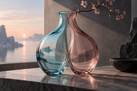 Superposition Glass Vessels