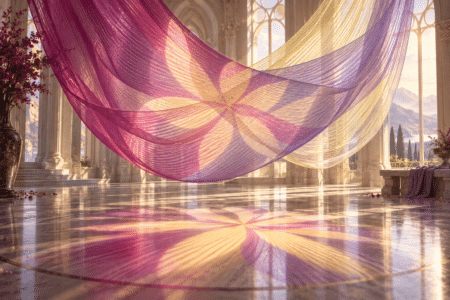 Interference Petal Silk