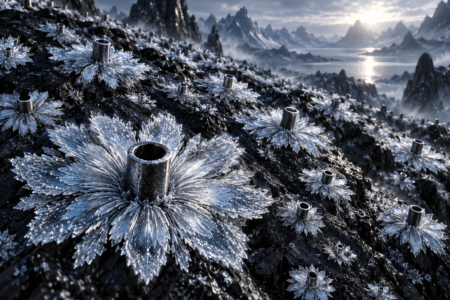 Thermal Via Snowflowers
