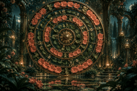 Cipher Wheel Botanics