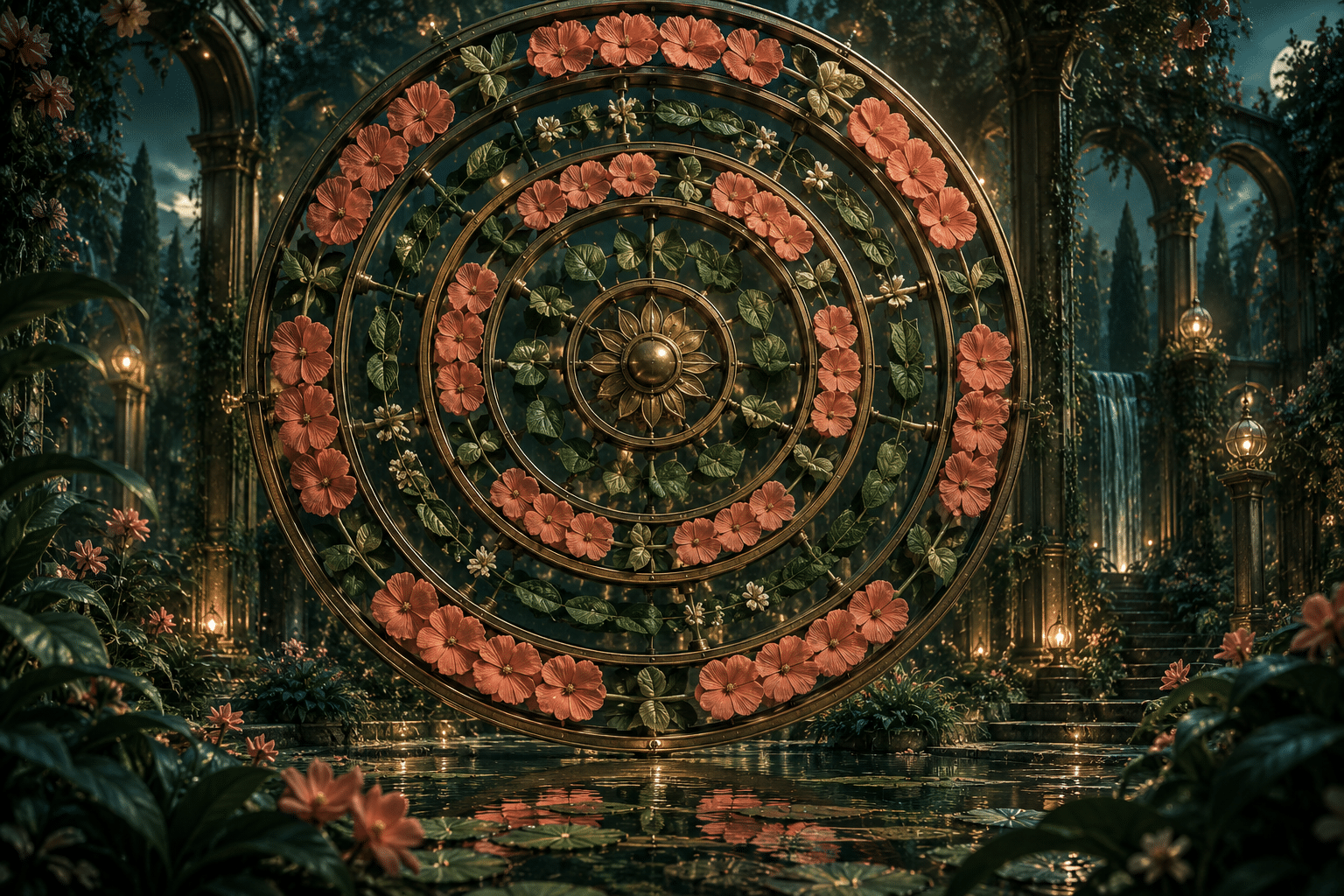 Cipher Wheel Botanics