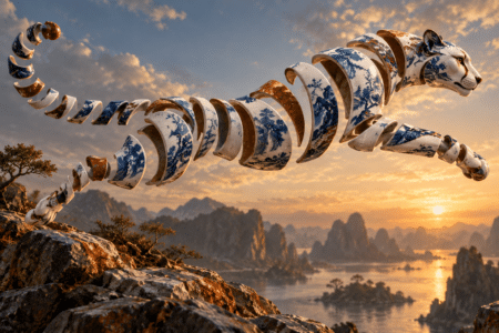 Trajectory Porcelain Arcs