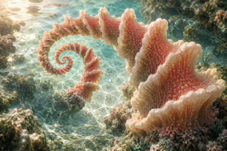 Feedback Coral Spirals
