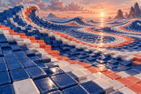 Cellular Automata Tides
