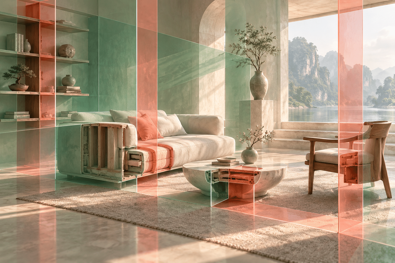 Volumetric Bookmark Rooms