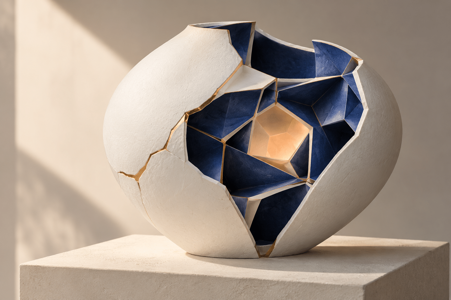 Porcelain Fault Geometrism