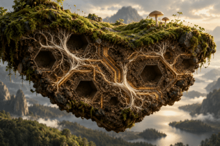Mycelial Circuit Geometrism
