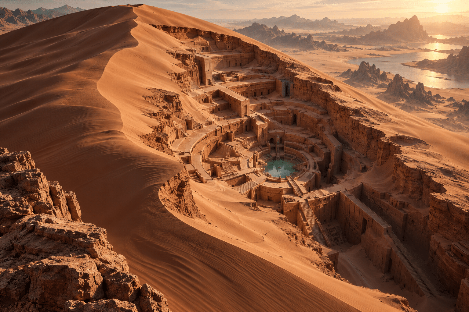 Dune Memory Geometrism